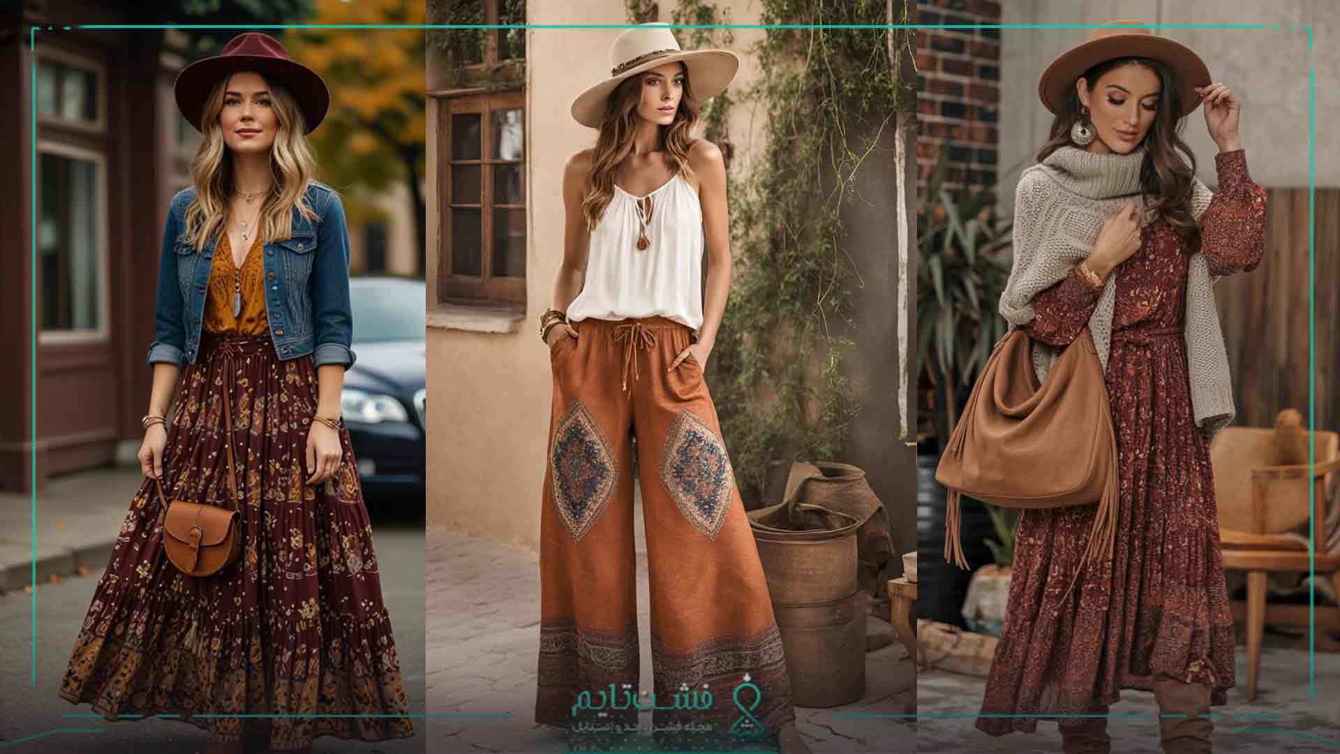 انواع استایل-استایل بوهمی