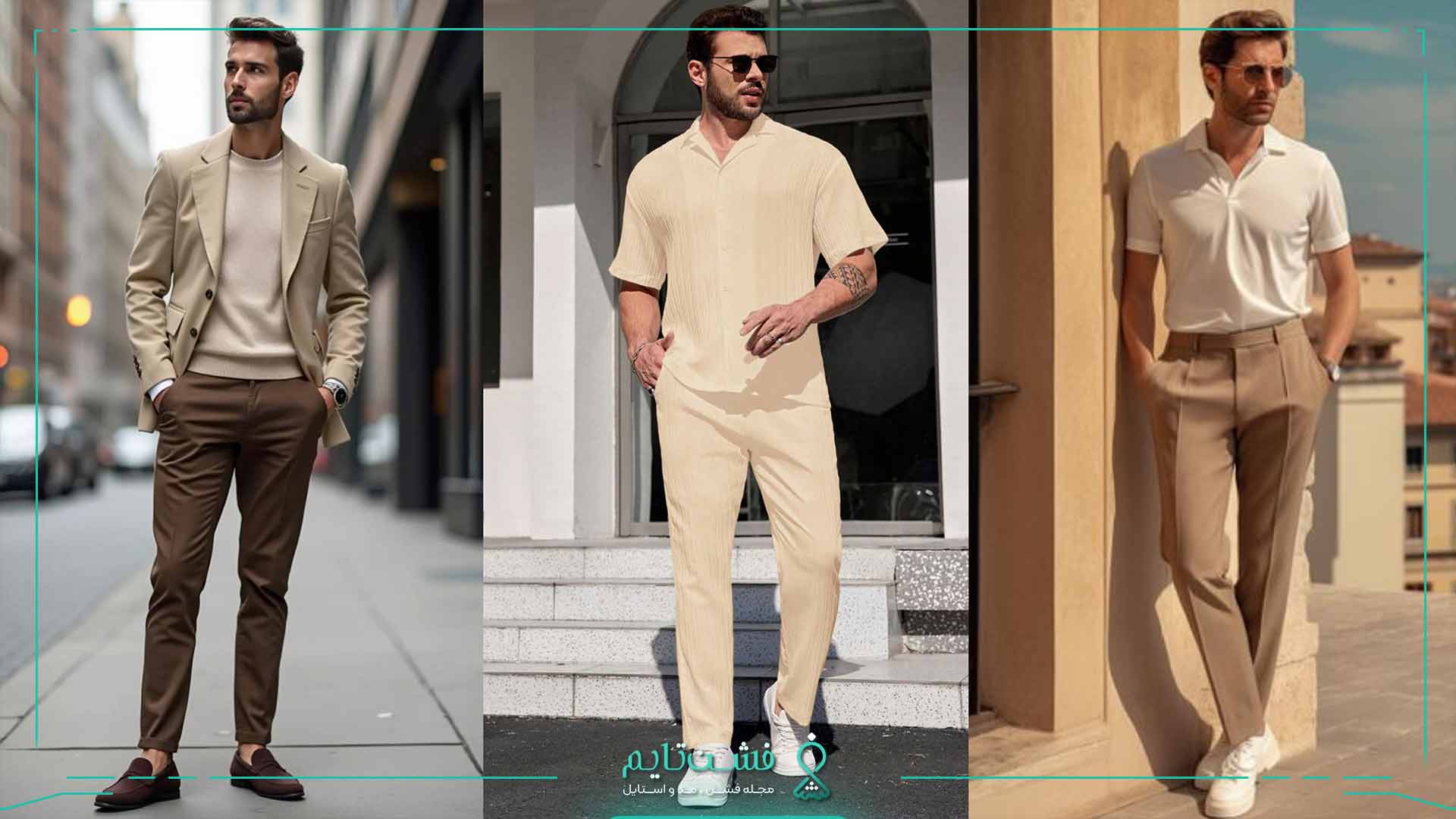 استایل مونوکروم مردانه مناسب تولد در کافه