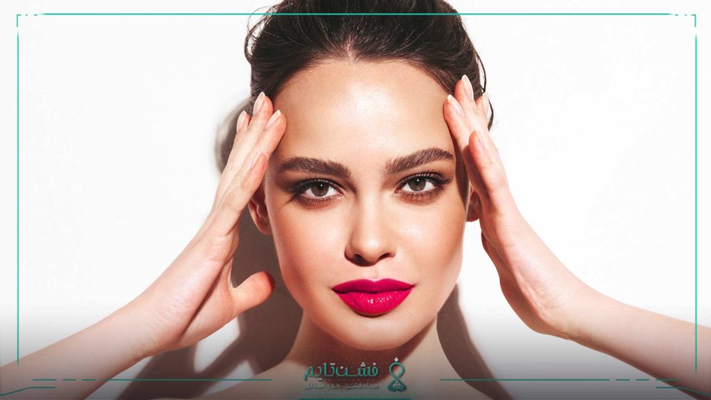 آرایش صورت کشیده