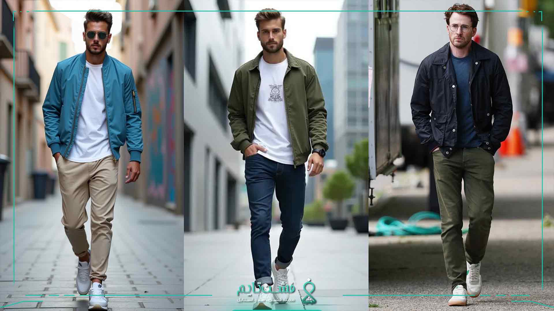 استایل اسپرت پاییزی مردانه