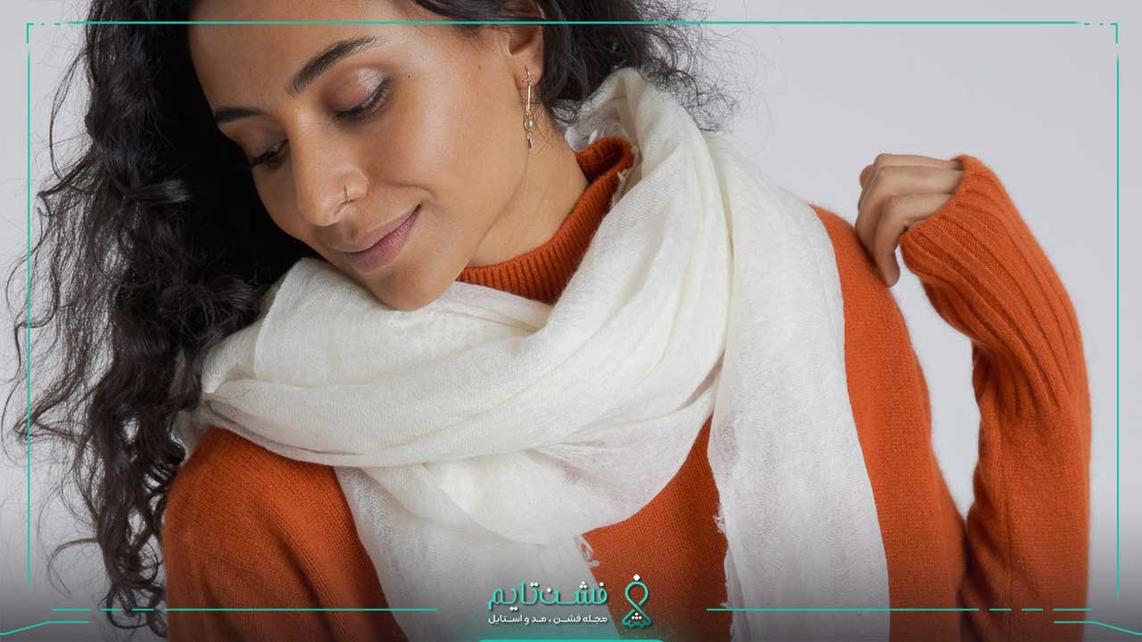 سفید و نارنجی