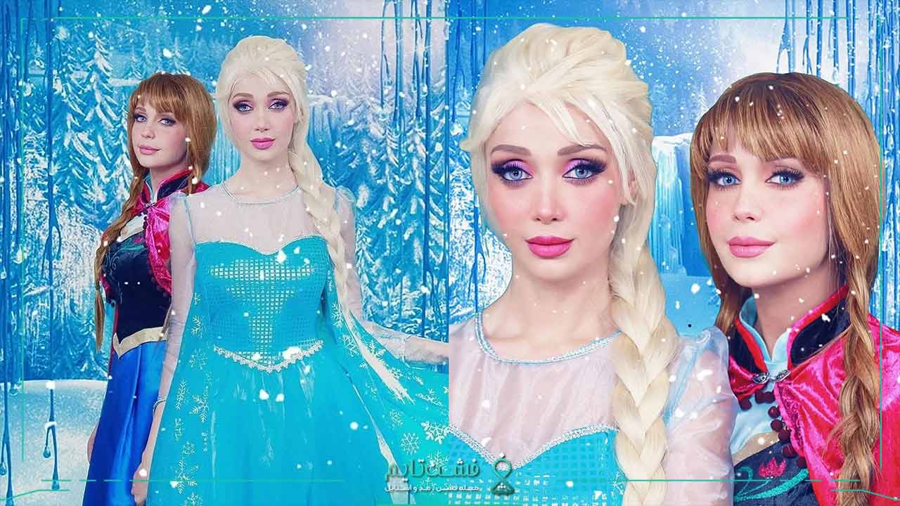 استایل الناز گلرخ برای هالووین