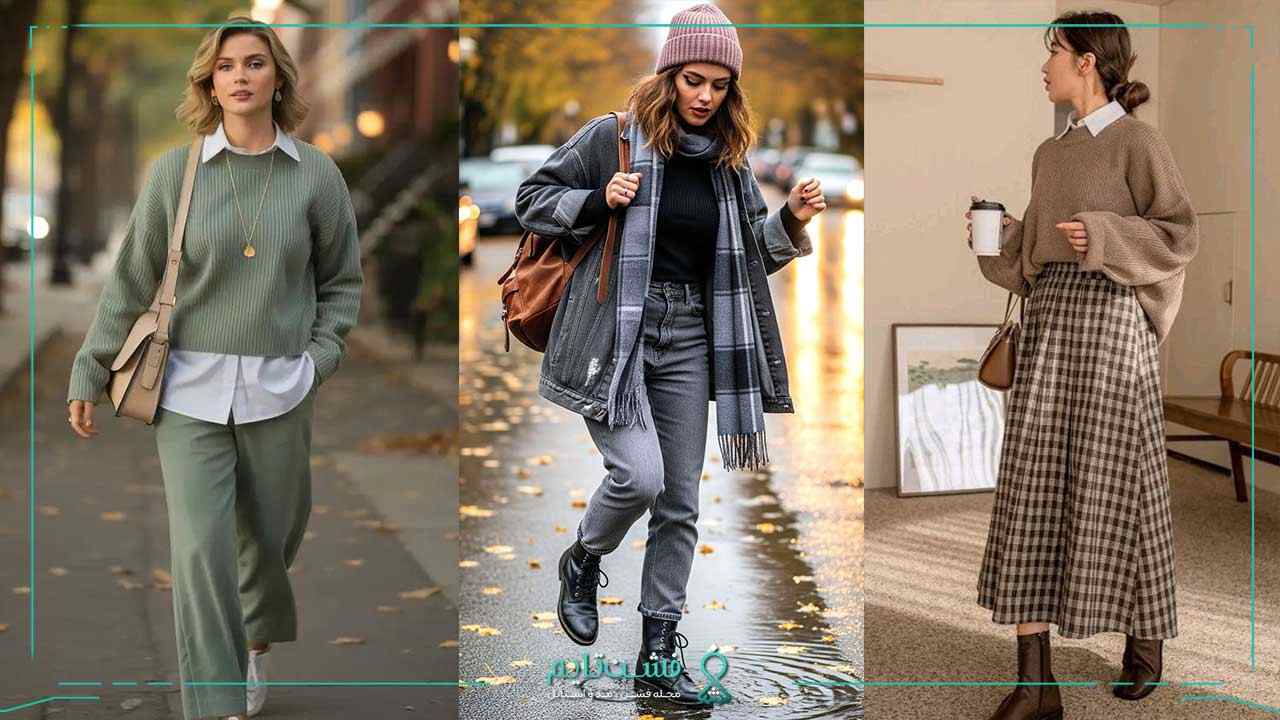 استایل لایه لایه در پاییز