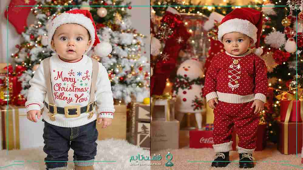 امکان ست لباس کریسمس با عناصر مختلف