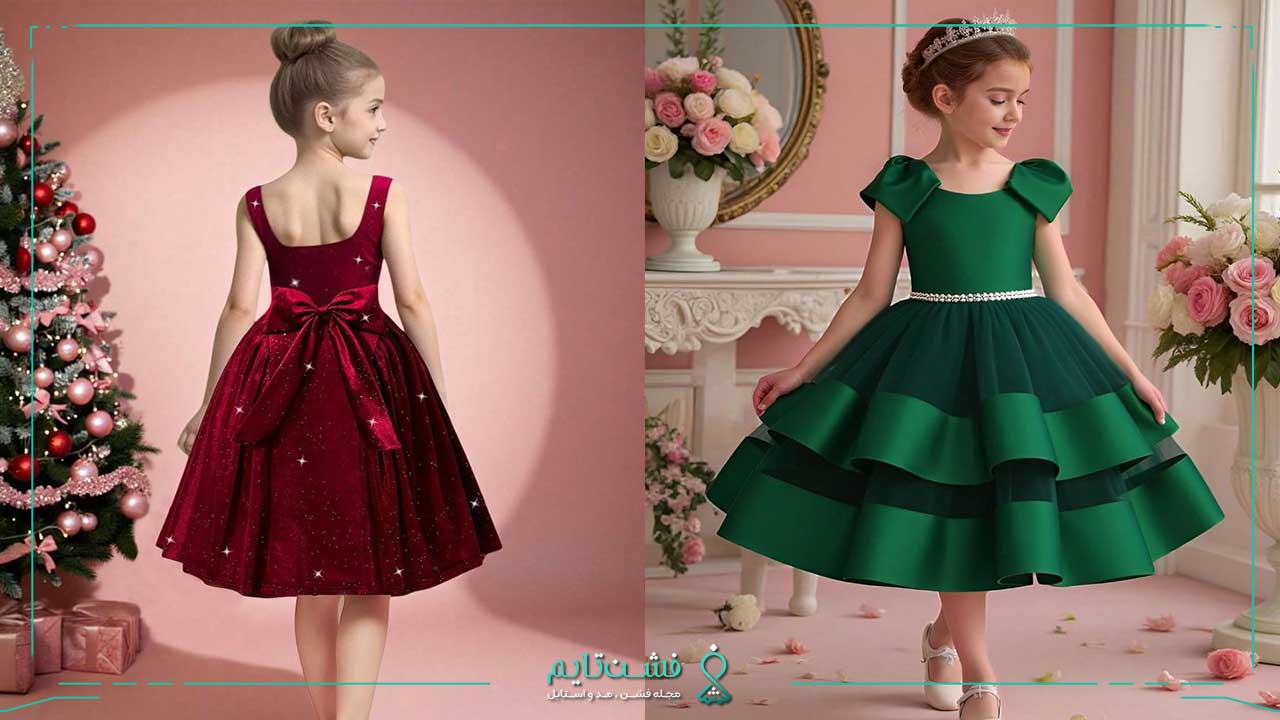 پیراهنهای فانتزی با دامن پفی